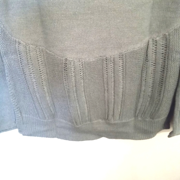 Kismet Roll Neck Tunic Sweater with Pointelle Detailing - Picture 2 of 15